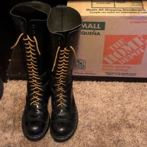 Grip fast knee high boots